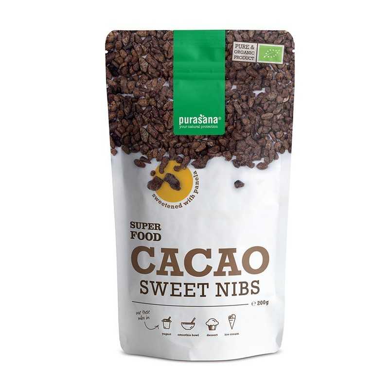 Cacao nibs gezoet panela bioOverig gezondheidsproducten5400706205634