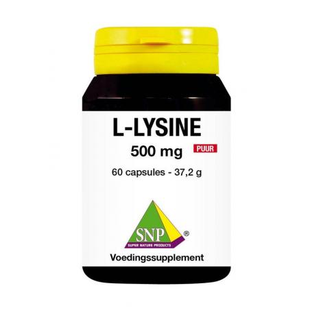 L-Lysine 500mg puurAminozuren8718591425776