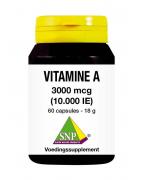 Vitamine A 3000 mcgVitamine enkel8718591424960