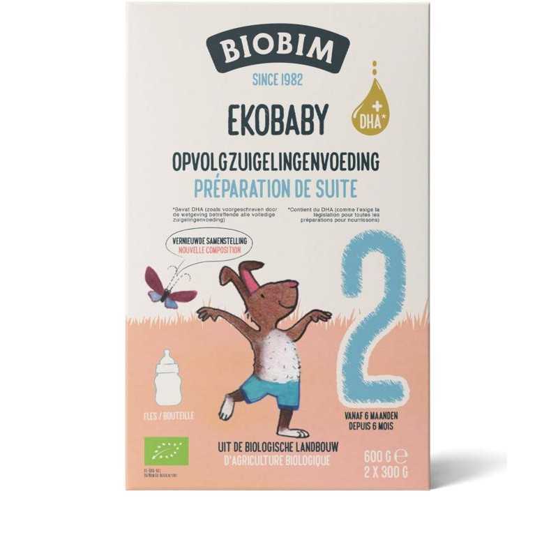 Ekobaby 2 opvolg zuigelingenvoeding 6+ maanden bioBaby/peuter voeding8713445090872