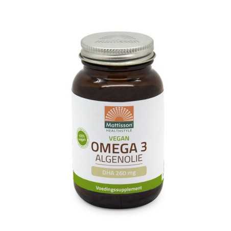 Vegan omega-3 algenolie DHA 260mgVetzuren8717677969210