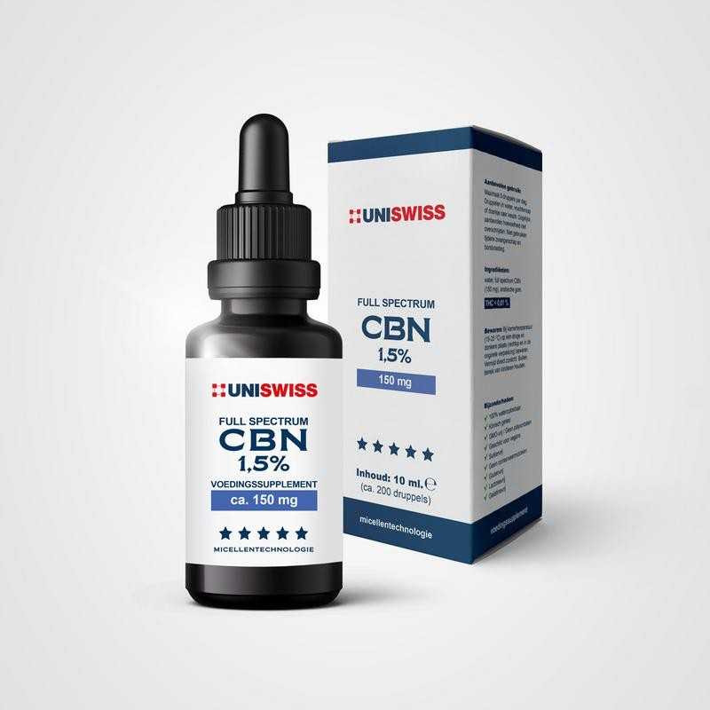 CBN full spectrum 1,5% (wateroplosbaar)Overig gezondheidsproducten8719326854342