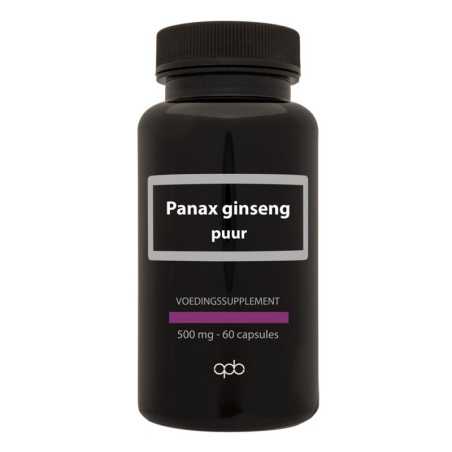 Panax ginseng 500mg puurOverig gezondheidsproducten8718868618184