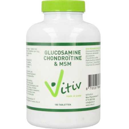 Glucosamine chondroitine MSMOverig vitaminen/mineralen8719128696409