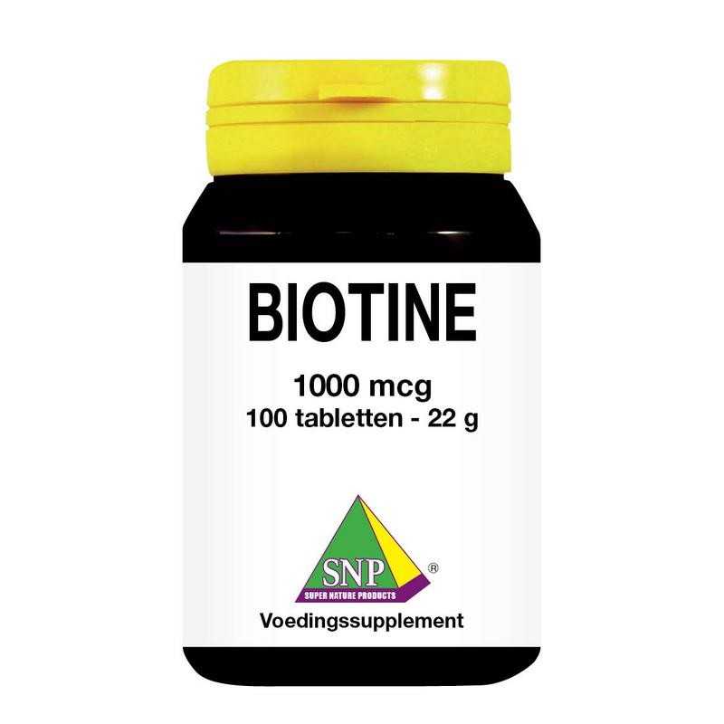 Biotine 1000 mcgVitamine enkel8718591427541