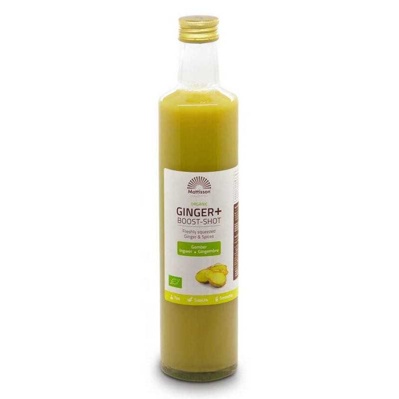 Organic ginger + boost shot bioDranken8720289191634