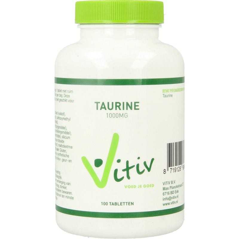 Taurine 1000mgKruiden8719128696300