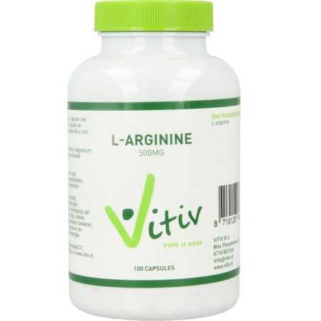 L-Arginine 500mgKruiden8719128696324