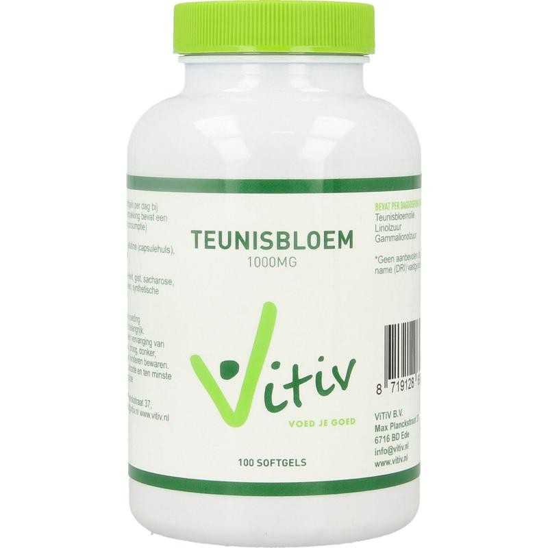 Teunisbloemolie 1000mgOverig gezondheidsproducten8719128696539