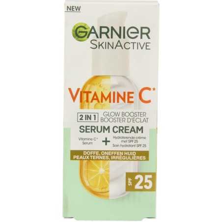 SkinActive vitamine C serum cream SPF25Dagverzorging3600542449618