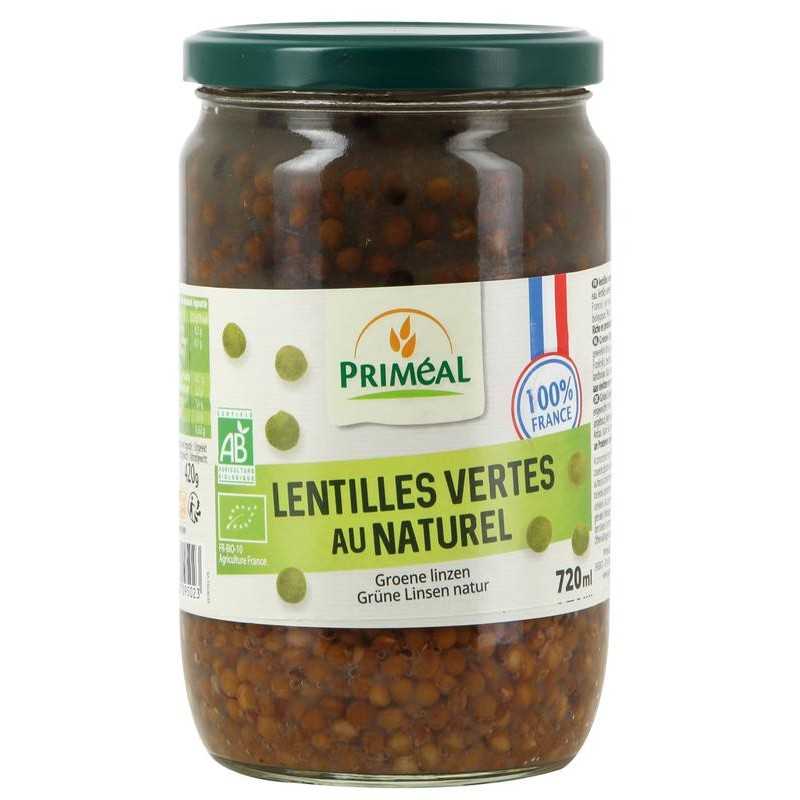 Groene linzen uit Frankrijk bioVoeding3380380095023