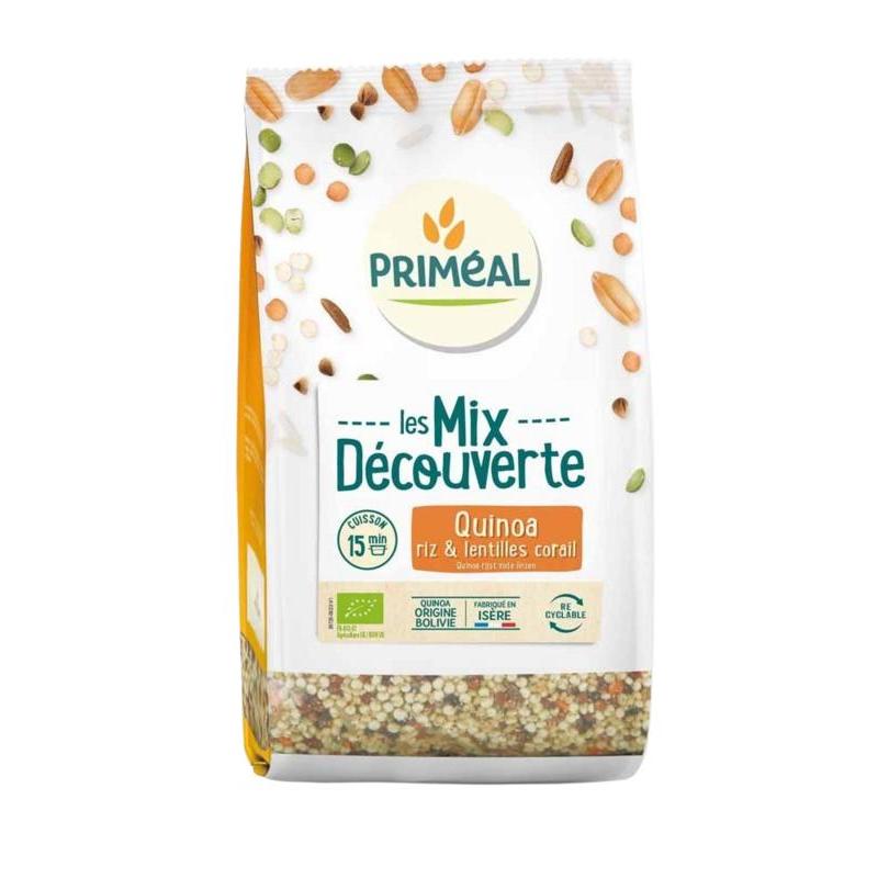 Mix van quinoa, rijst & rode linzen bioVoeding3380380096594