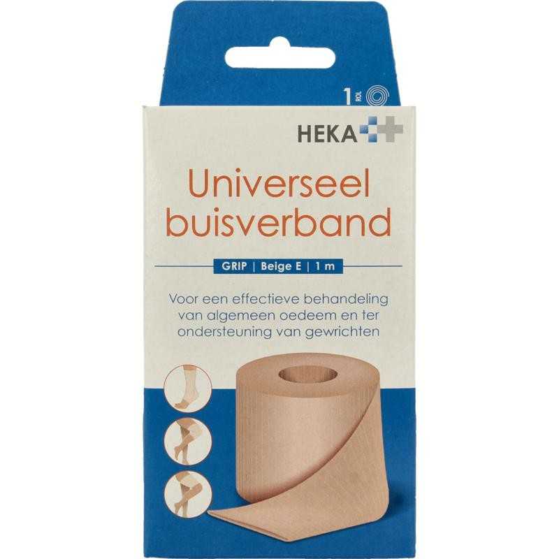 Hekagrip compress beige 1 meter 1rolOverig wondverzorging8715886021378