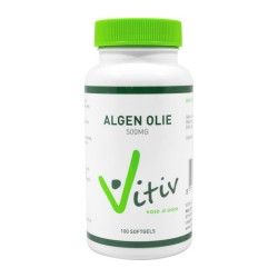 Algenolie DHA met vitamine DVetzuren8719992626410