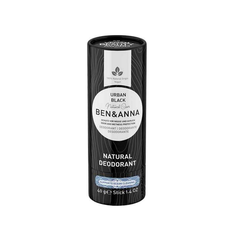 Deodorant urban black papertubeDeodorant4260491222237