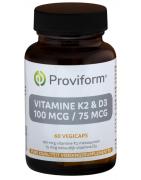 Vitamine K2 100mcg & D3 75mcgVitamine multi8717677122721