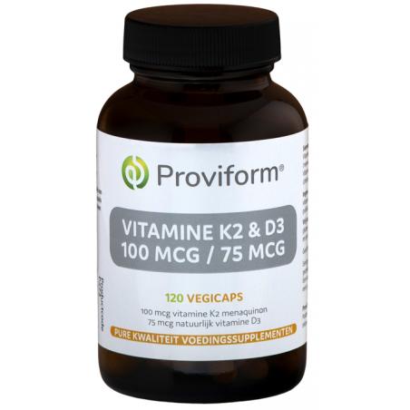 Vitamine K2 100mcg & D3 75mcgVitamine multi8717677122738