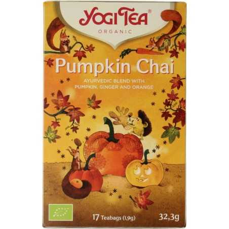 Pumpkin chai bioKoffie/thee4012824405462