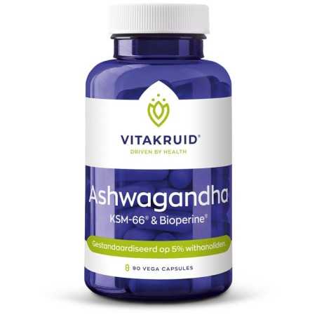 Ashwagandha KSM-66 & bioperineOverig gezondheidsproducten8717438691992