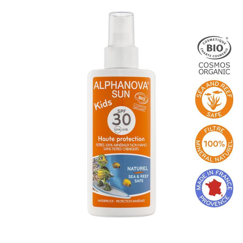 Sun spray kids vegan SPF30In de zon3760075070731