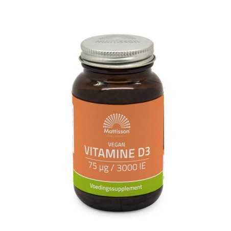 Vegan vitamine D3 75mcgVitamine enkel8720791840709