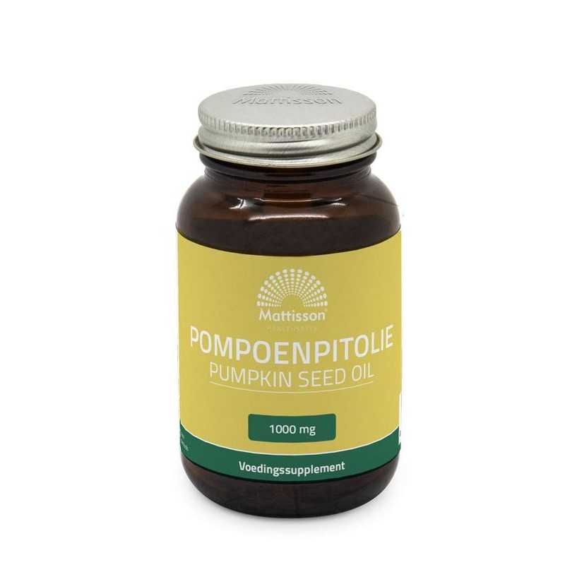 Pompoenpitolie met vitamine E 1000mgOverig gezondheidsproducten8720791840464