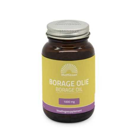 Borage olie met vitamine E & GLA 1000mgOverig gezondheidsproducten8720791840495