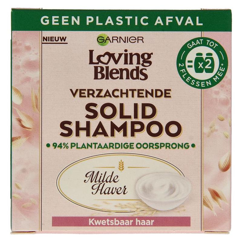 Loving blends solid shampoo milde haverShampoo3600542373074