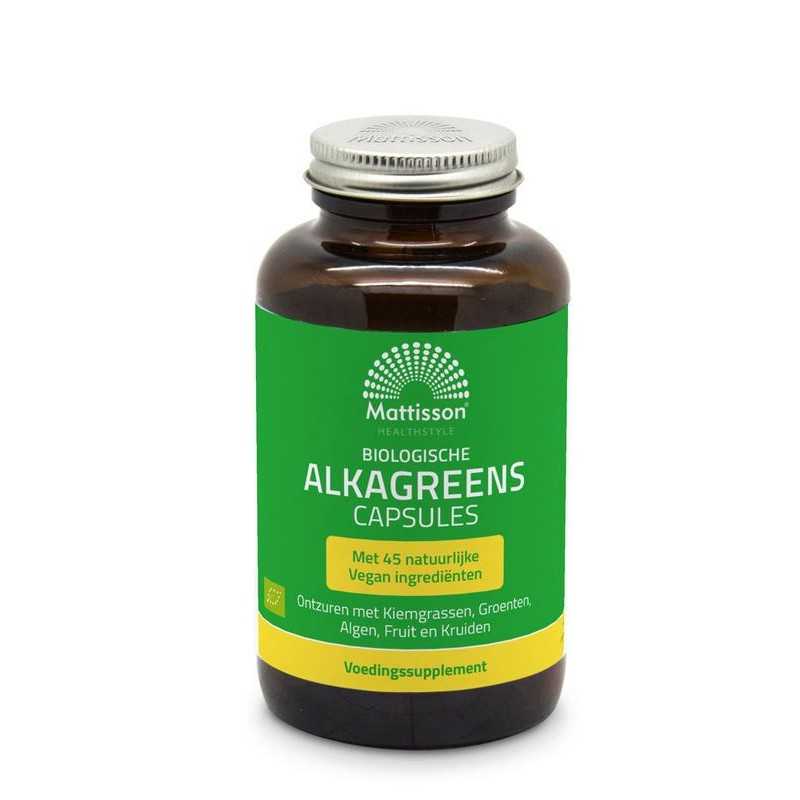 Biologisch alkagreens capsulesOverig gezondheidsproducten8720289192235