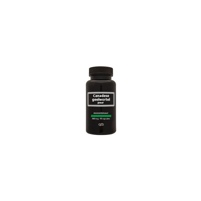 Canadese geelwortel 480mg puurOverig gezondheidsproducten8718868618443