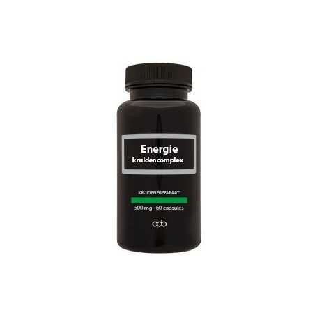 Energie kruidencomplex 500mg puurOverig gezondheidsproducten8718868618269