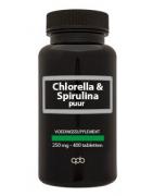 Chlorella & Spirulina 250mg puurOverig gezondheidsproducten8718868618689