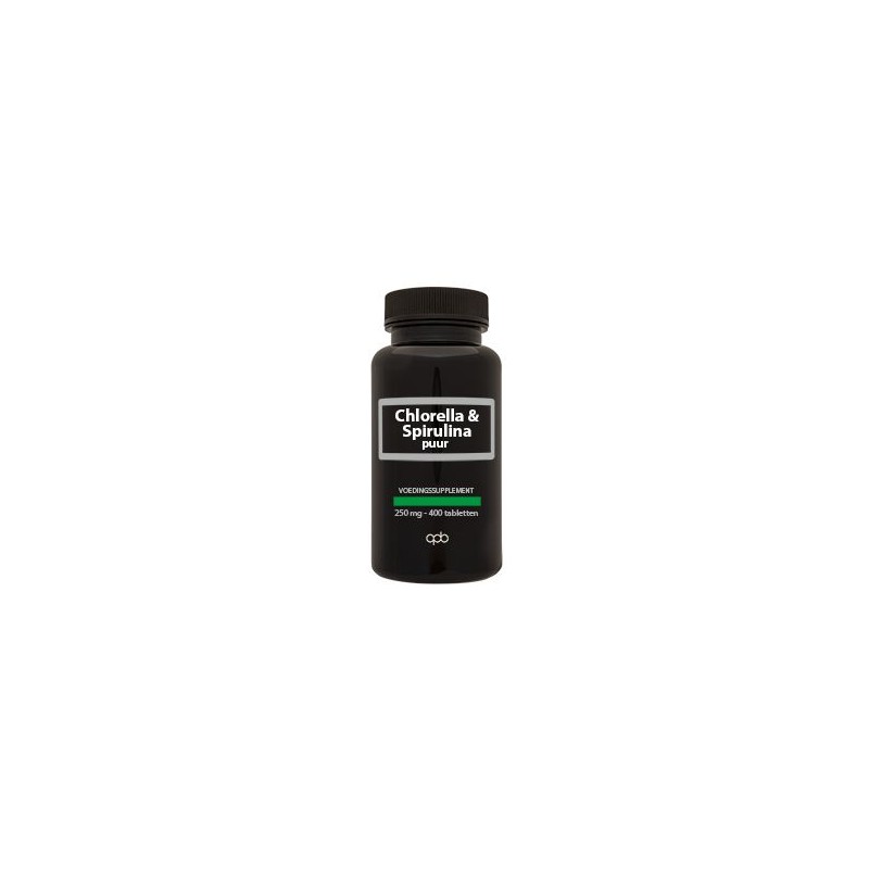 Chlorella & Spirulina 250mg puurOverig gezondheidsproducten8718868618689