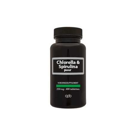 Chlorella & Spirulina 250mg puurOverig gezondheidsproducten8718868618689