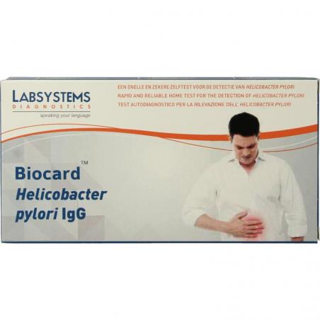 Helicobacter pylori testInstrumenten/zelftest6416842318205