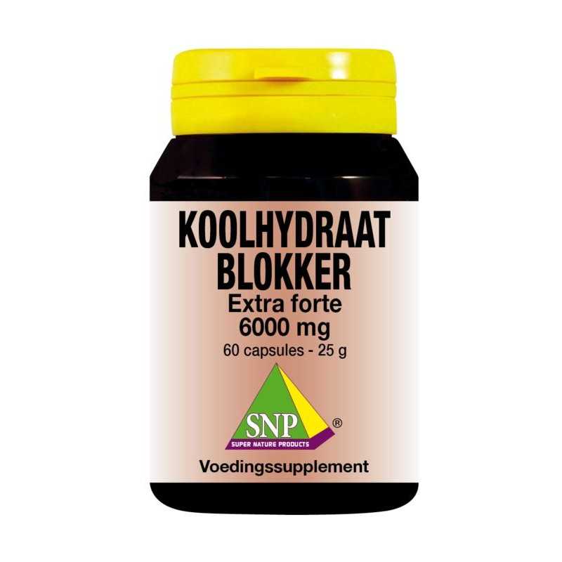 Koolhydraat blokker extra forte 6000mgOverig gezondheidsproducten8718591423604