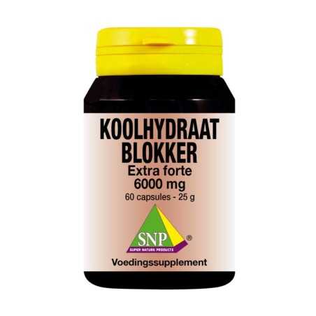 Koolhydraat blokker extra forte 6000mgOverig gezondheidsproducten8718591423604