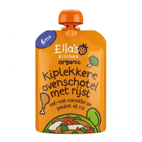 Kiplekkere ovenschotel tijm 6+ maanden bioBaby/peuter voeding5060107335288