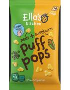 Puff pops peas sweetcorn 10+ maanden bioBaby/peuter voeding5060503502611