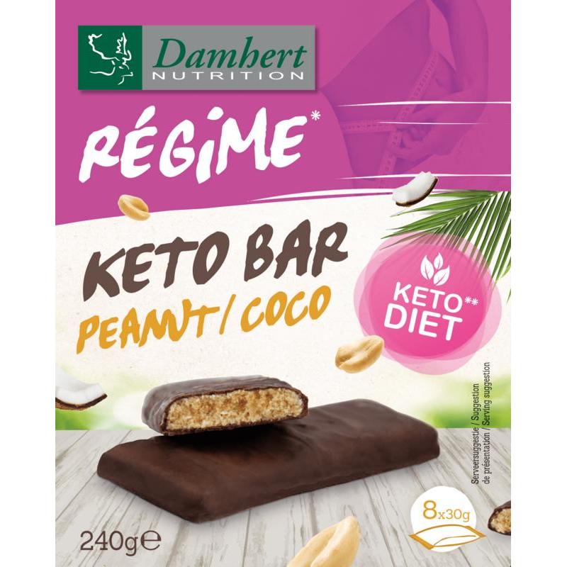 Regime keto bar peanut cocoVoeding5412158056337