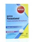 Paracetamol 500 mg smelttablet bessen smaakPijn algemeen8713304103781