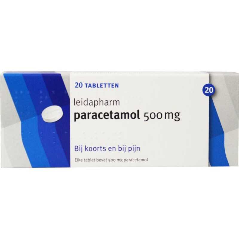 Paracetamol 500mgPijn algemeen8712755009215