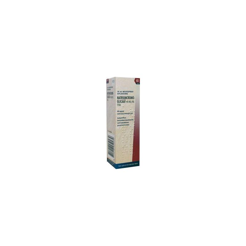 Cromoglicaat spray 40mgNeus/inhalatie8711218950439