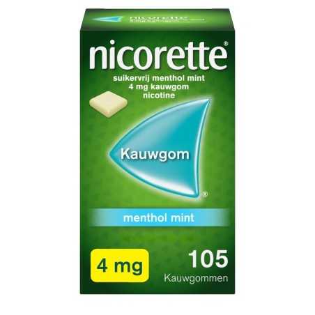 Kauwgom 4mg menthol mintAnti rook3574661243832