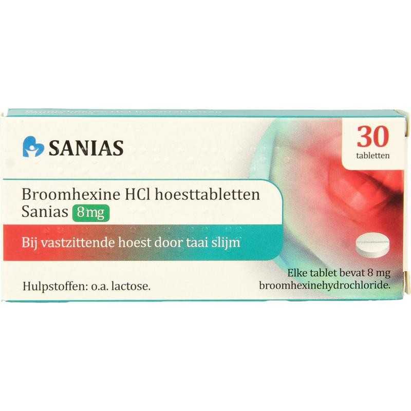 Broomhexine 8mgHoest8712755212370