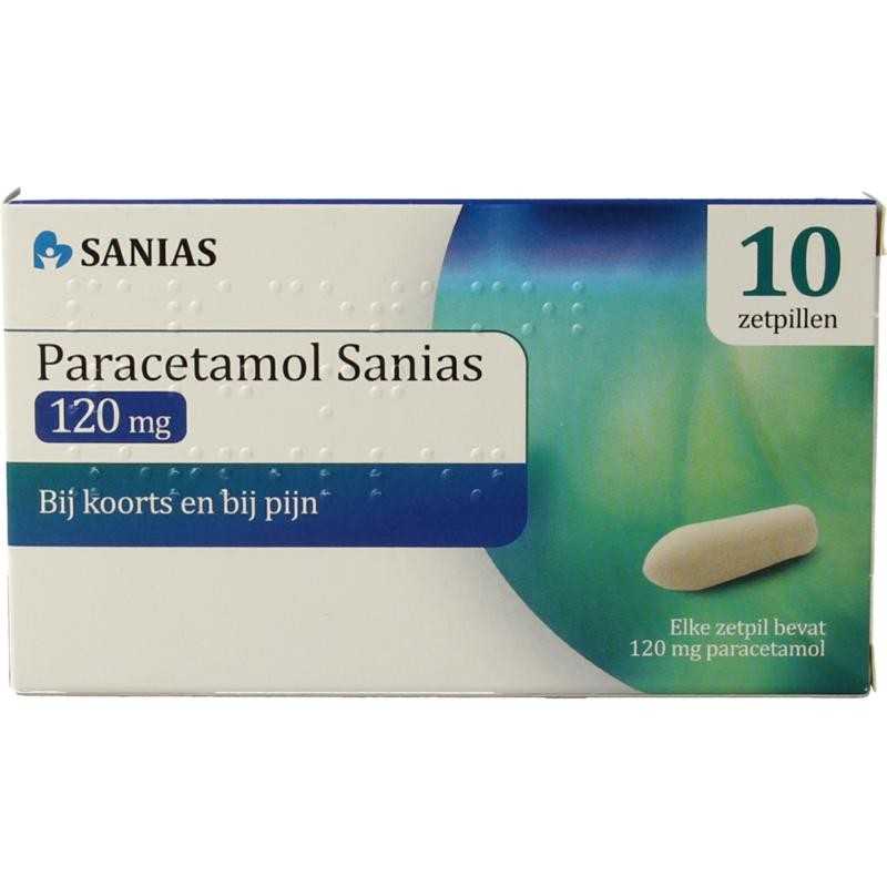 Paracetamol 120mgPijn algemeen8712755212714