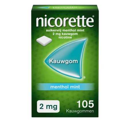 Kauwgom 2mg menthol mintAnti rook3574661243825