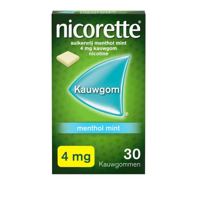 Kauwgom 4mg menthol mintAnti rook3574661243818