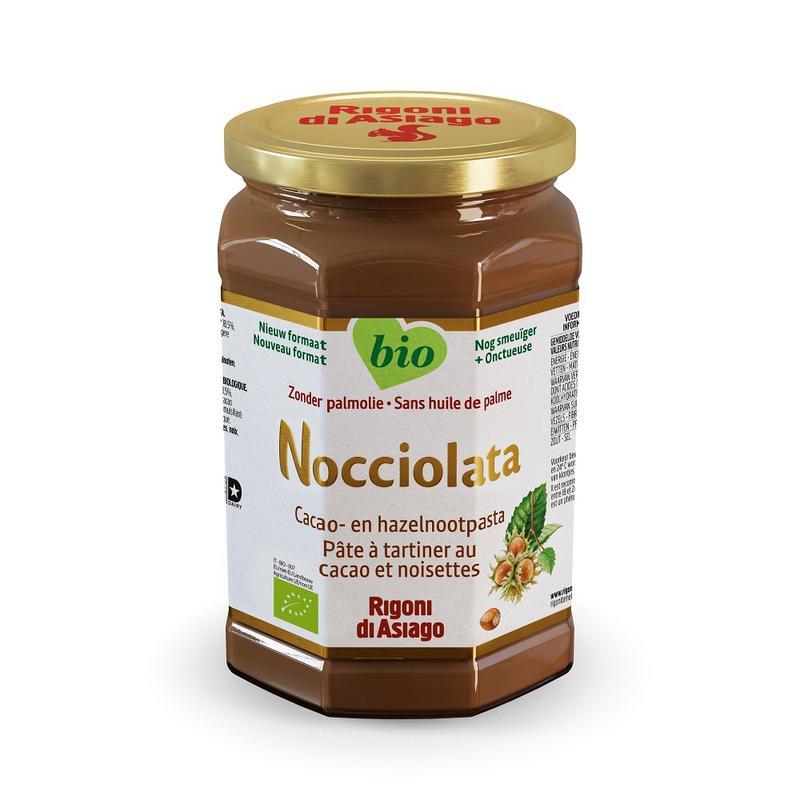 Chocolade hazelnootpasta bioBeleg8052575090384