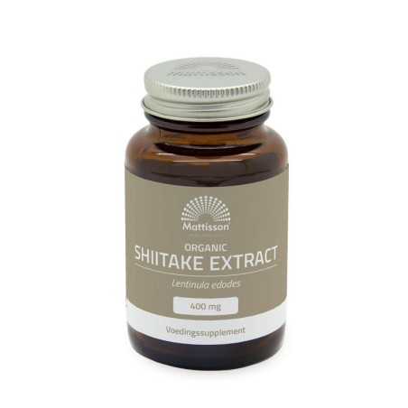 Shiitake extract 400mg bioOverig gezondheidsproducten8720959400509